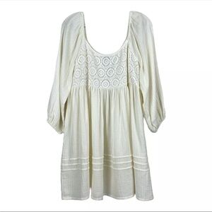 Sanctuary Dress Medium Summer Swing Dress White